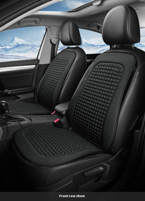 Cool Silk Tie-free Seat Cushion Car Frontco-driving Single Massage