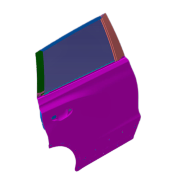 Right Rear Door (RR DOOR RH) for Chery Tiggo 7